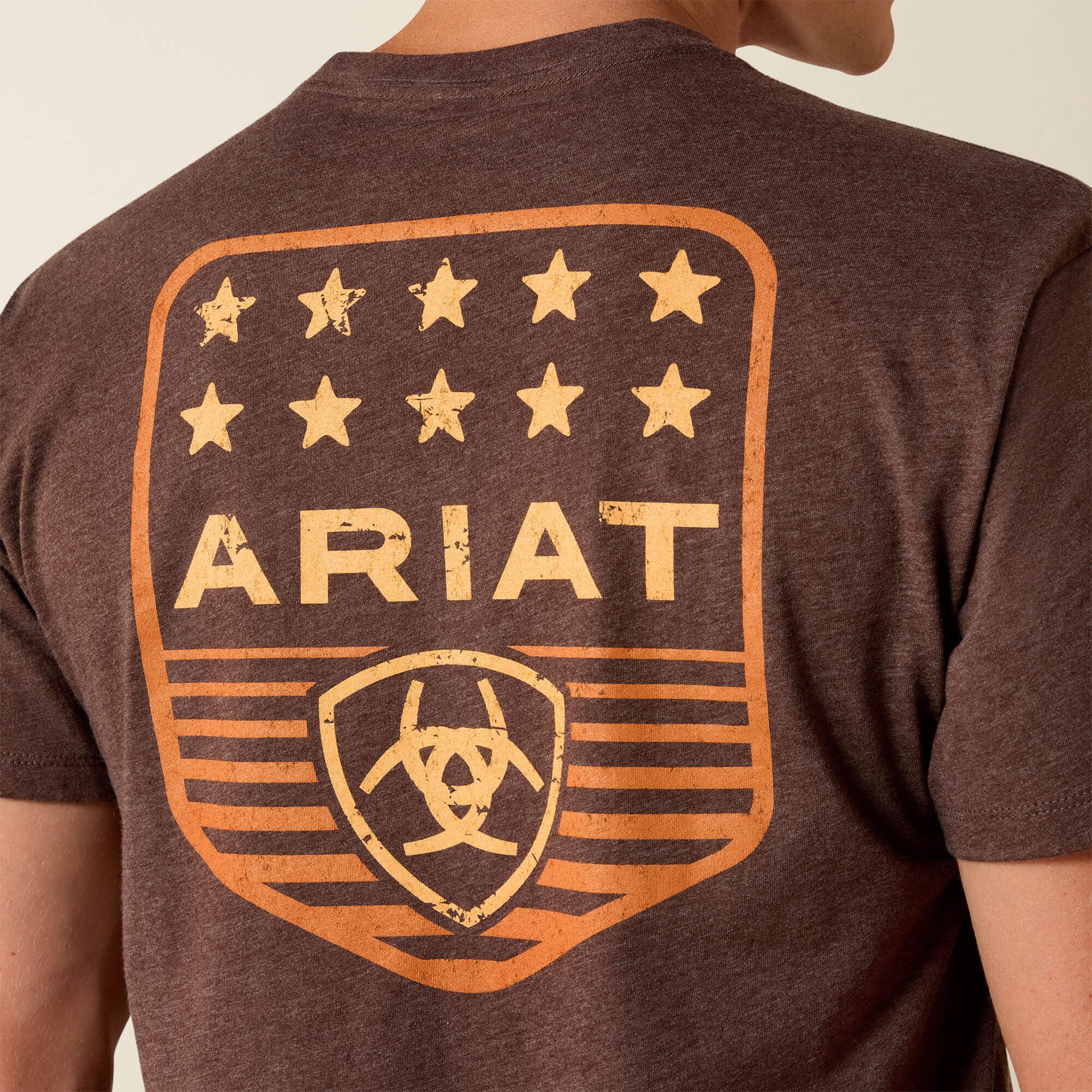 Ariat Stripe Patriotic Badge T-Shirt-Ariat