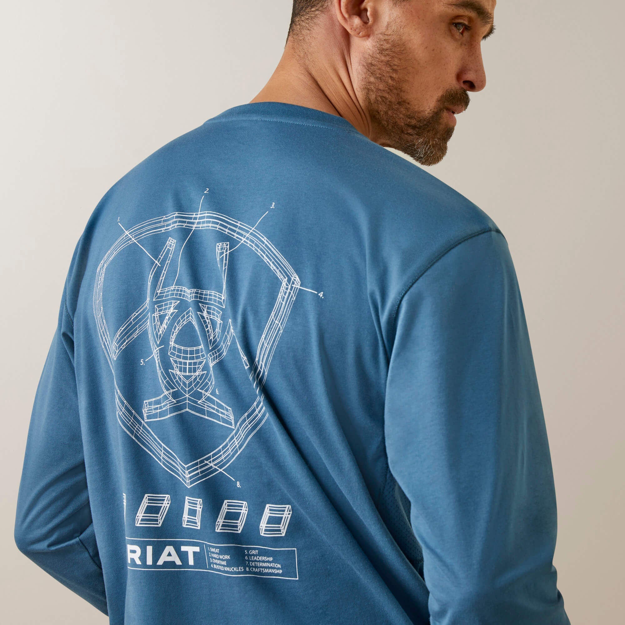 Rebar Workman Blueprint-Ariat