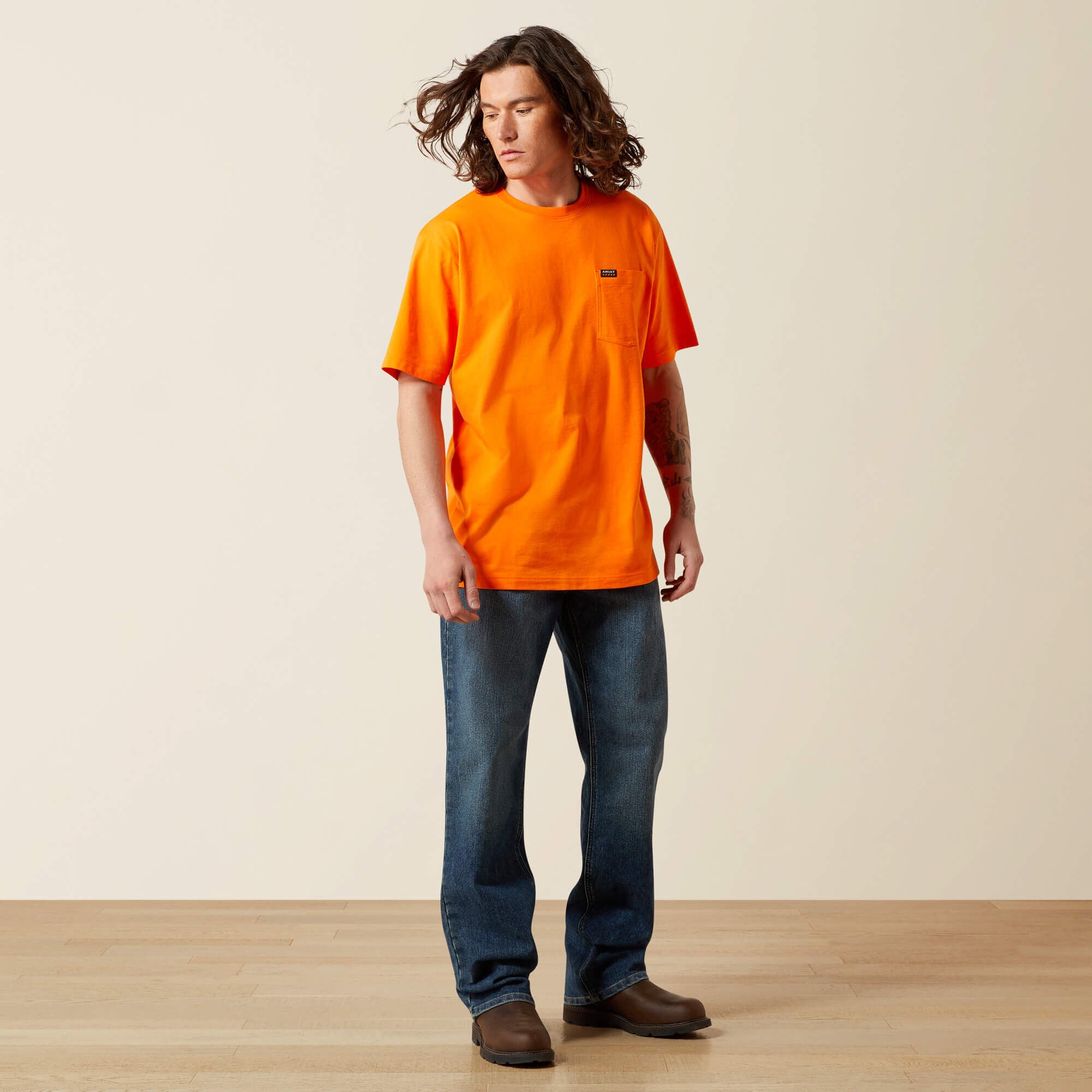 Rebar Cotton Strong Standard Pocket T-Shirt-Ariat