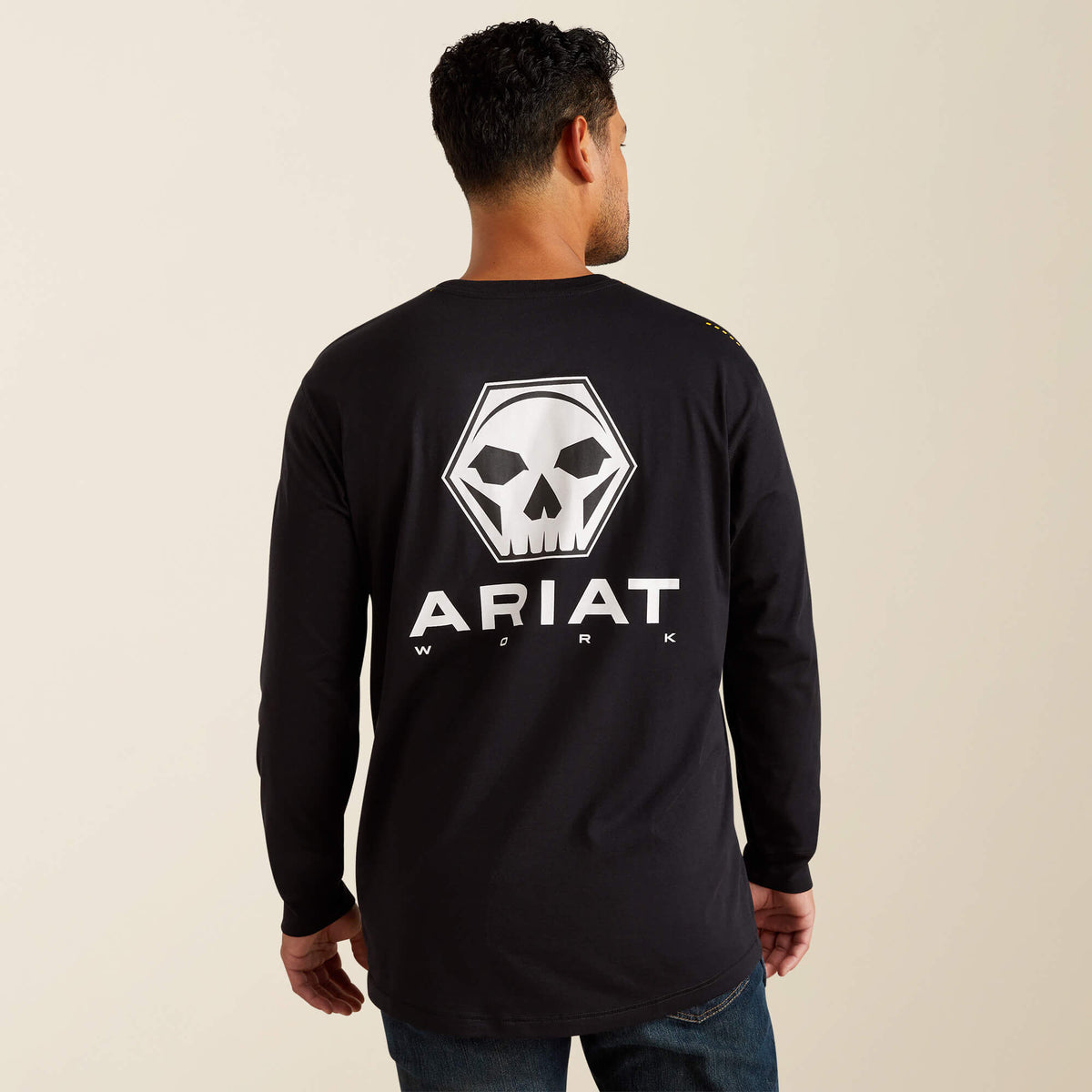 Rebar Workman Bolt Skull T-Shirt-Ariat