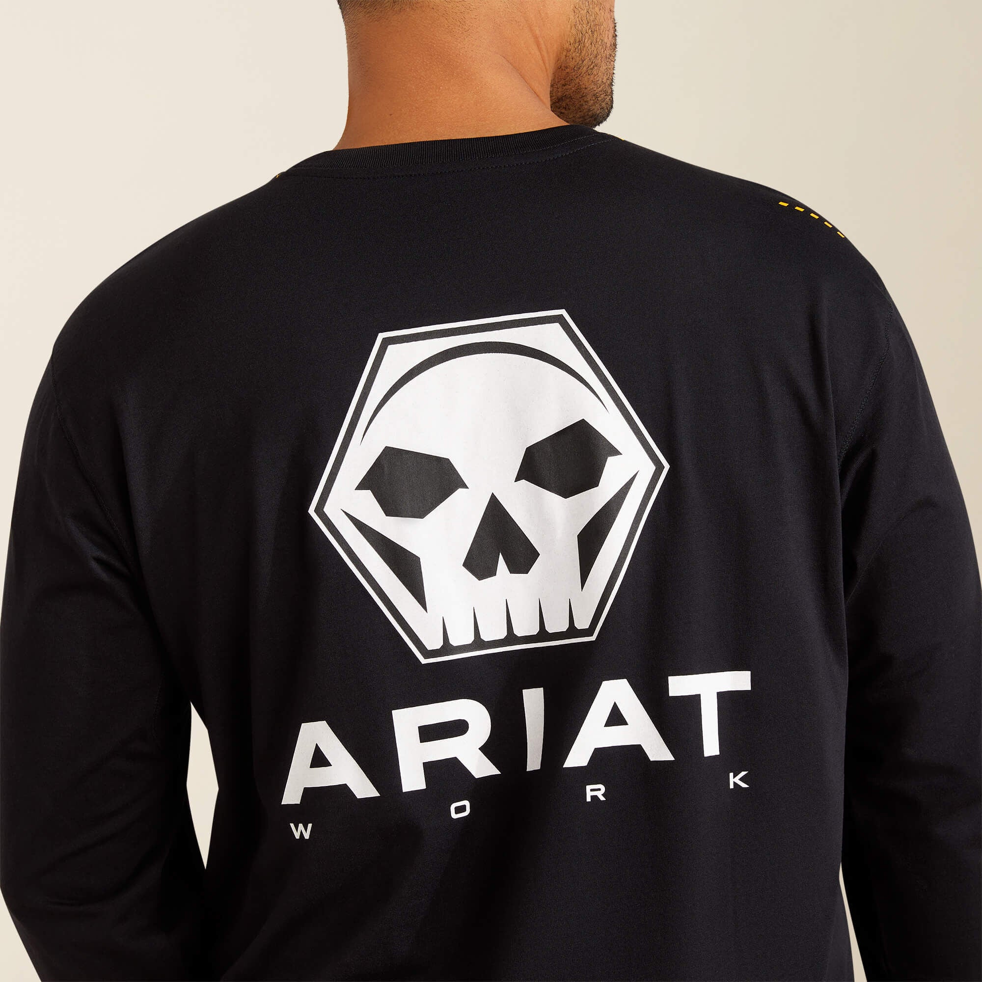 Rebar Workman Bolt Skull T-Shirt-Ariat