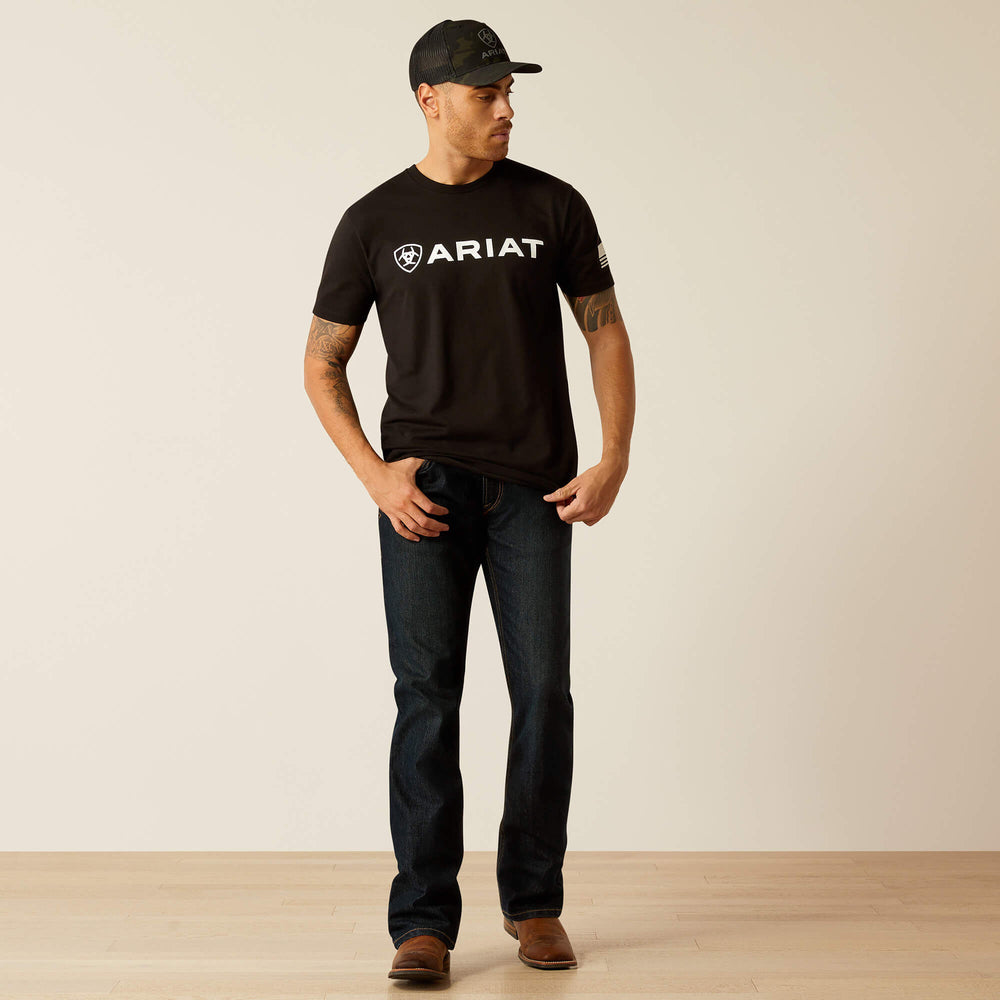 Ariat Shield Flag T-Shirt-Ariat