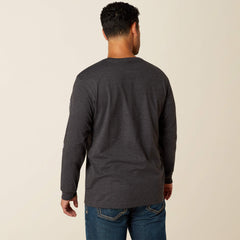Rebar Cotton Strong Standard Logo Pocket T-Shirt-Ariat