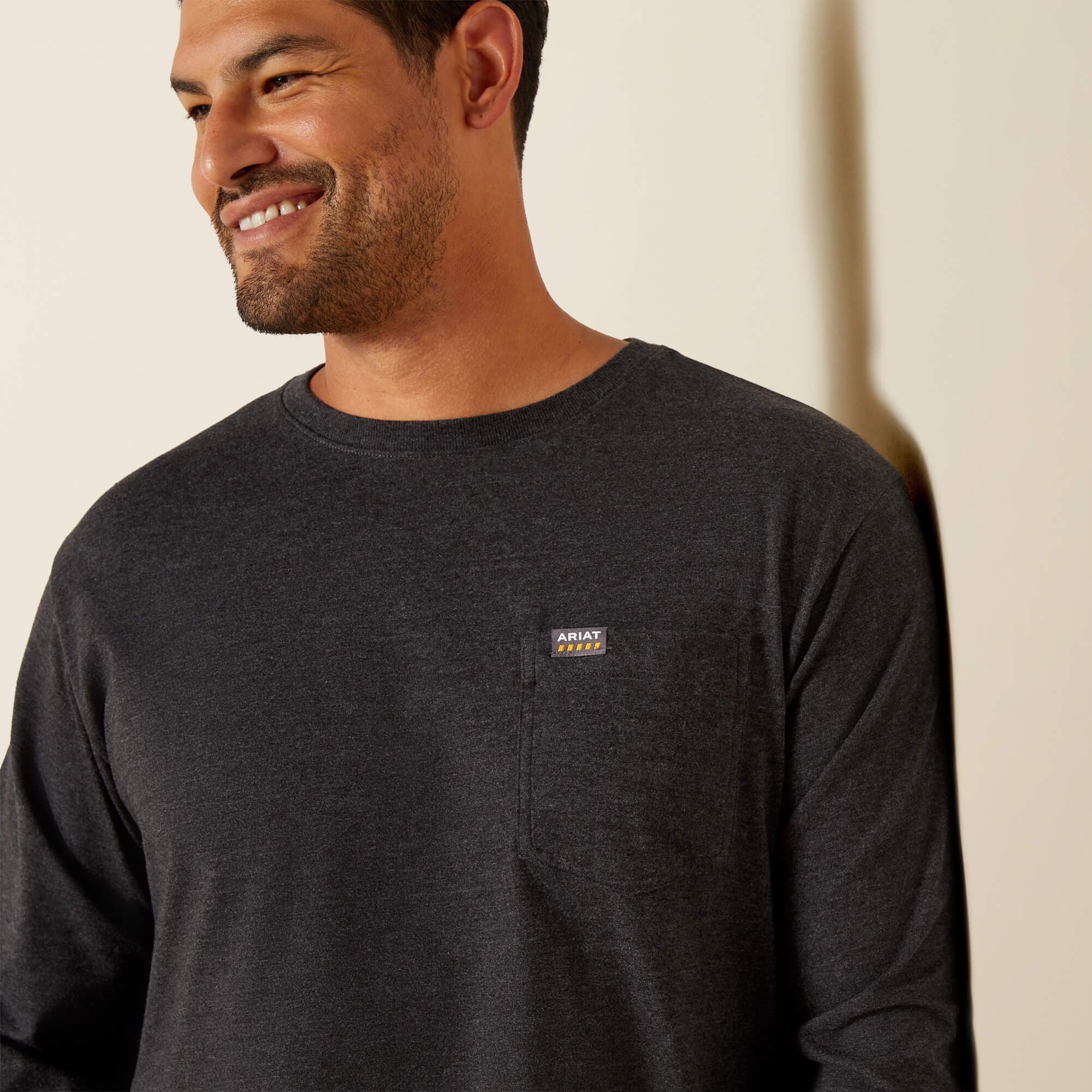 Rebar Cotton Strong Standard Logo Pocket T-Shirt-Ariat