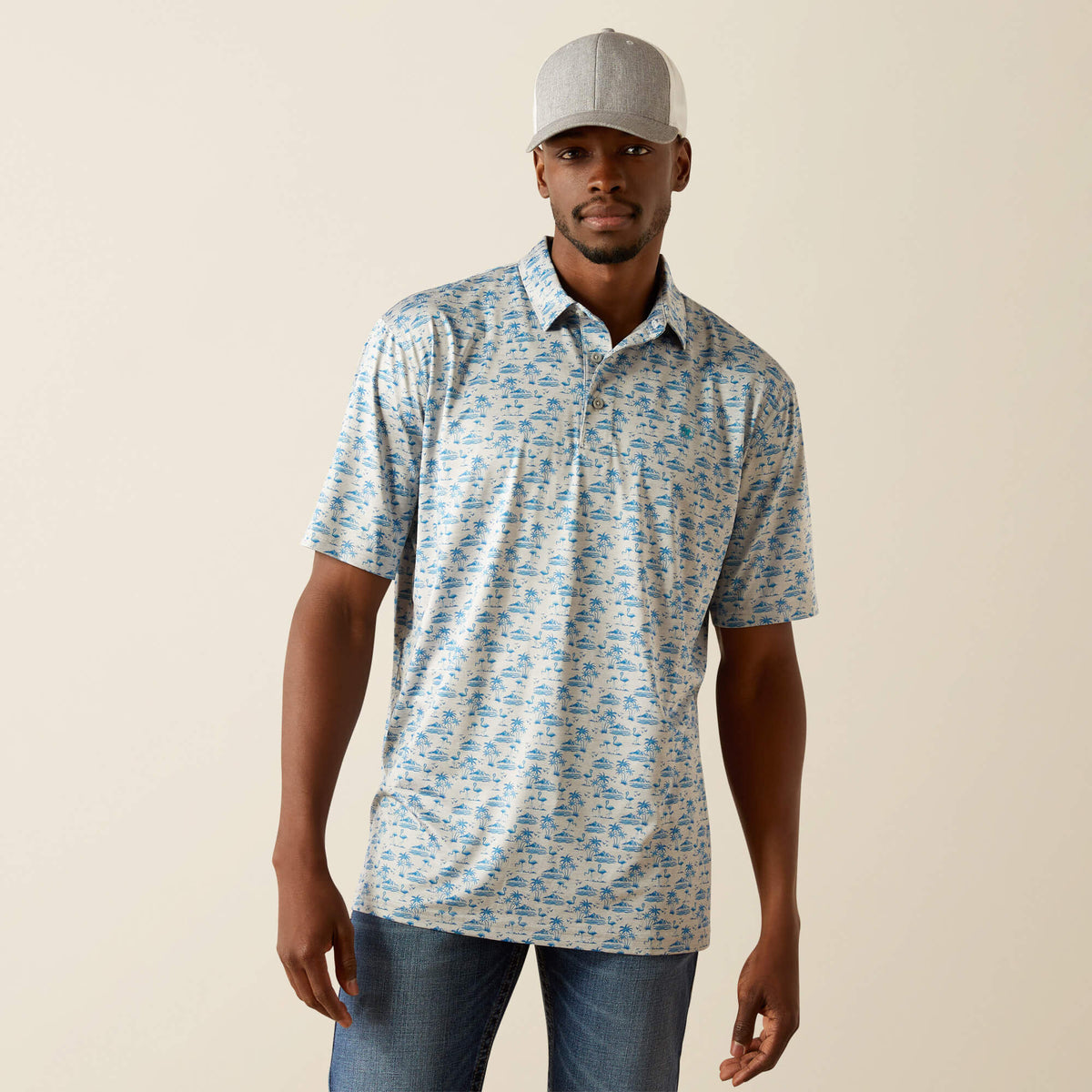 Charger 2.0 Printed Polo-Ariat