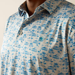 Charger 2.0 Printed Polo-Ariat