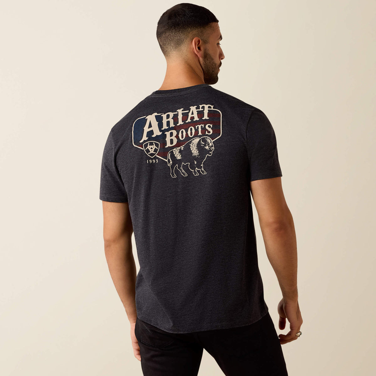 Ariat American Bison Classic Fit T-Shirt-Ariat