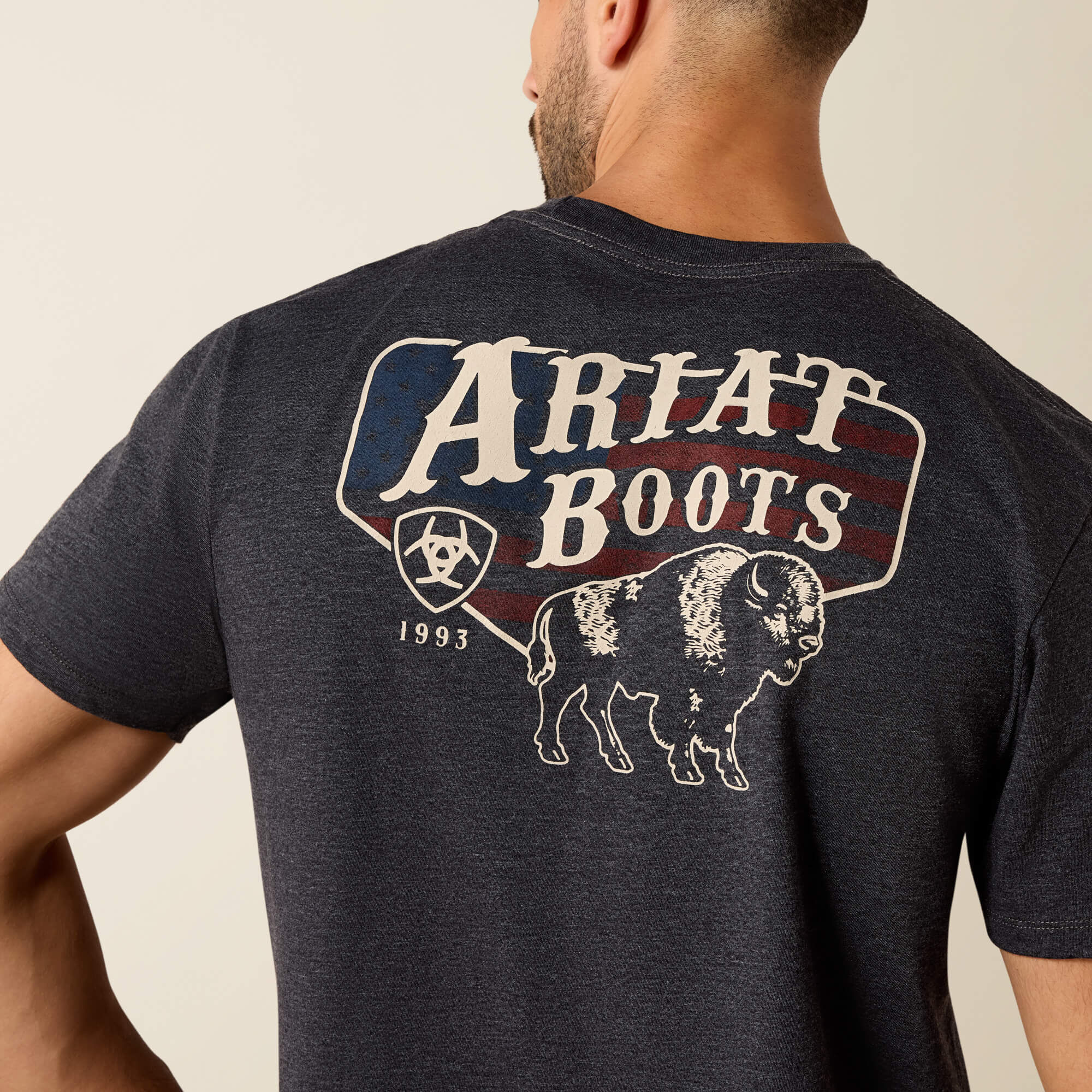 Ariat American Bison Classic Fit T-Shirt-Ariat