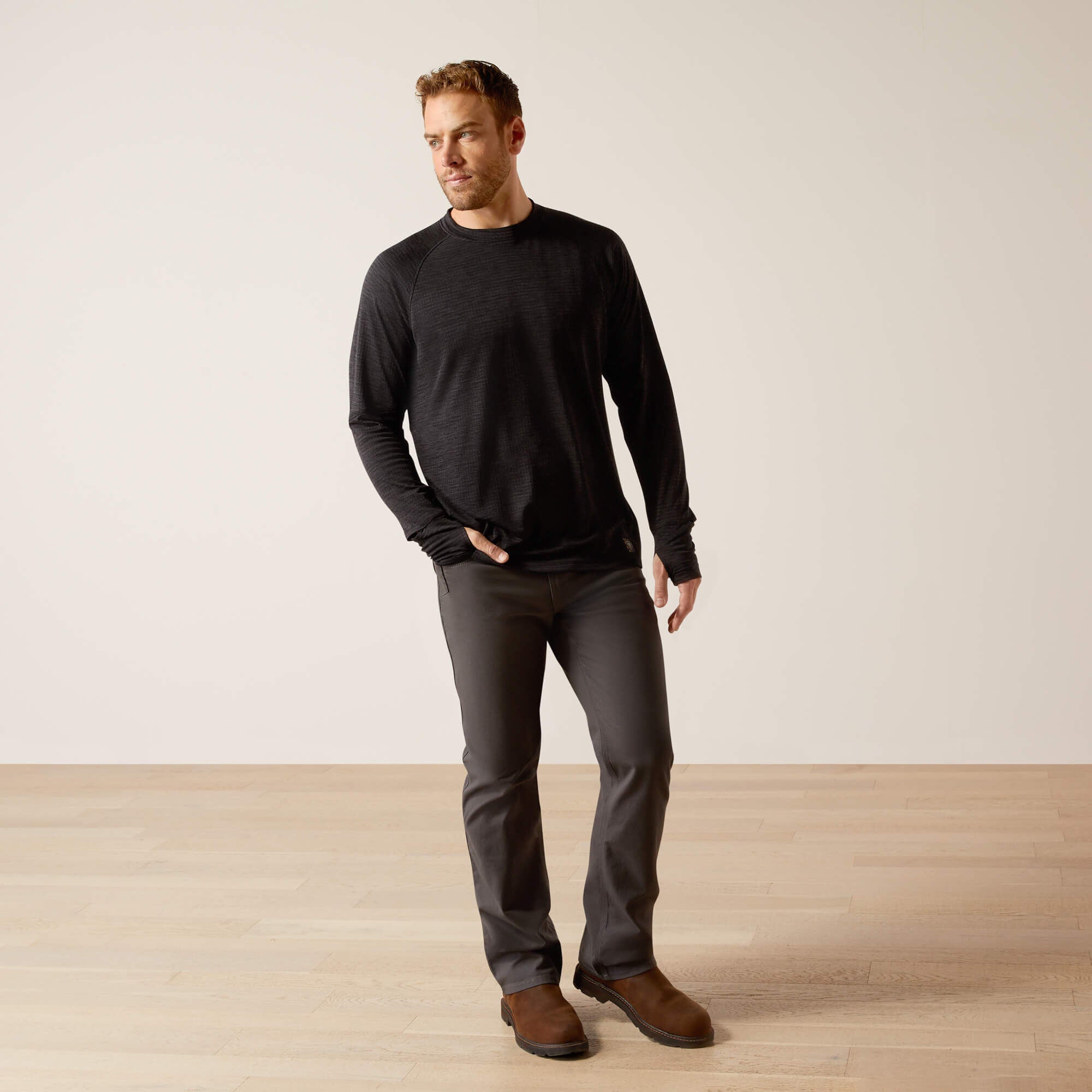 Rebar Gridwork Crewneck T-Shirt-Ariat
