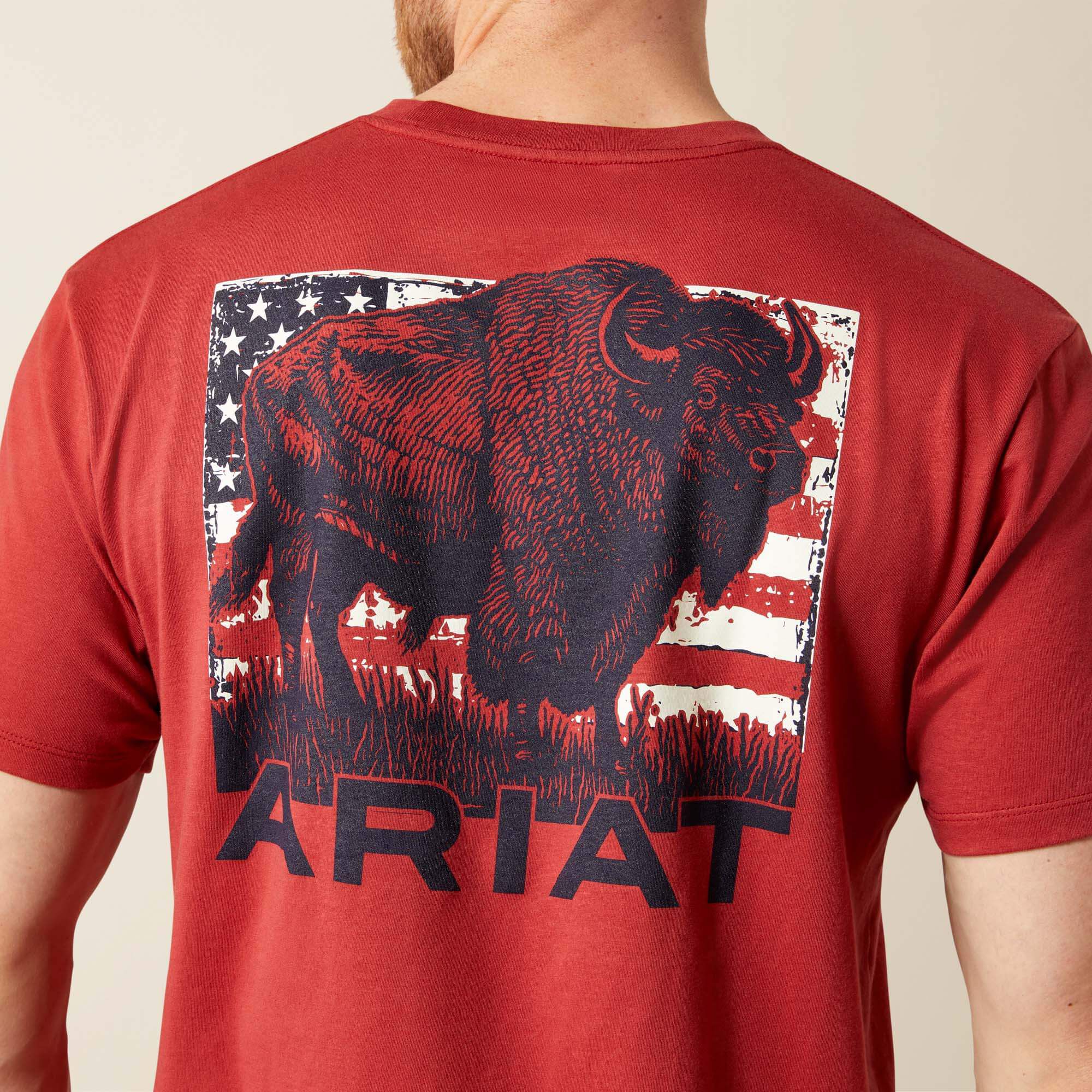 Ariat Buffalo Flag T-Shirt-Ariat