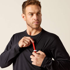 Rebar Workman Chrome Moto Eagle T-Shirt-Ariat