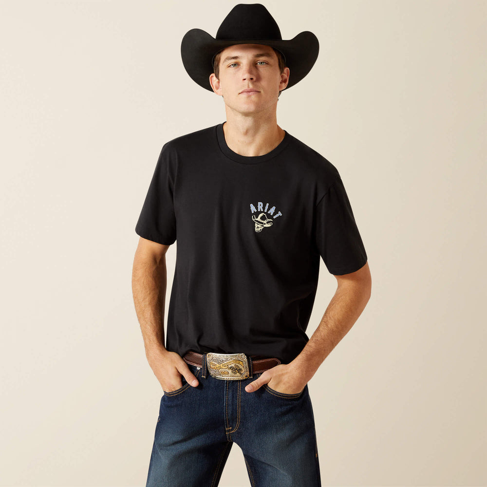 Ariat Stitched Skull T-Shirt-Ariat