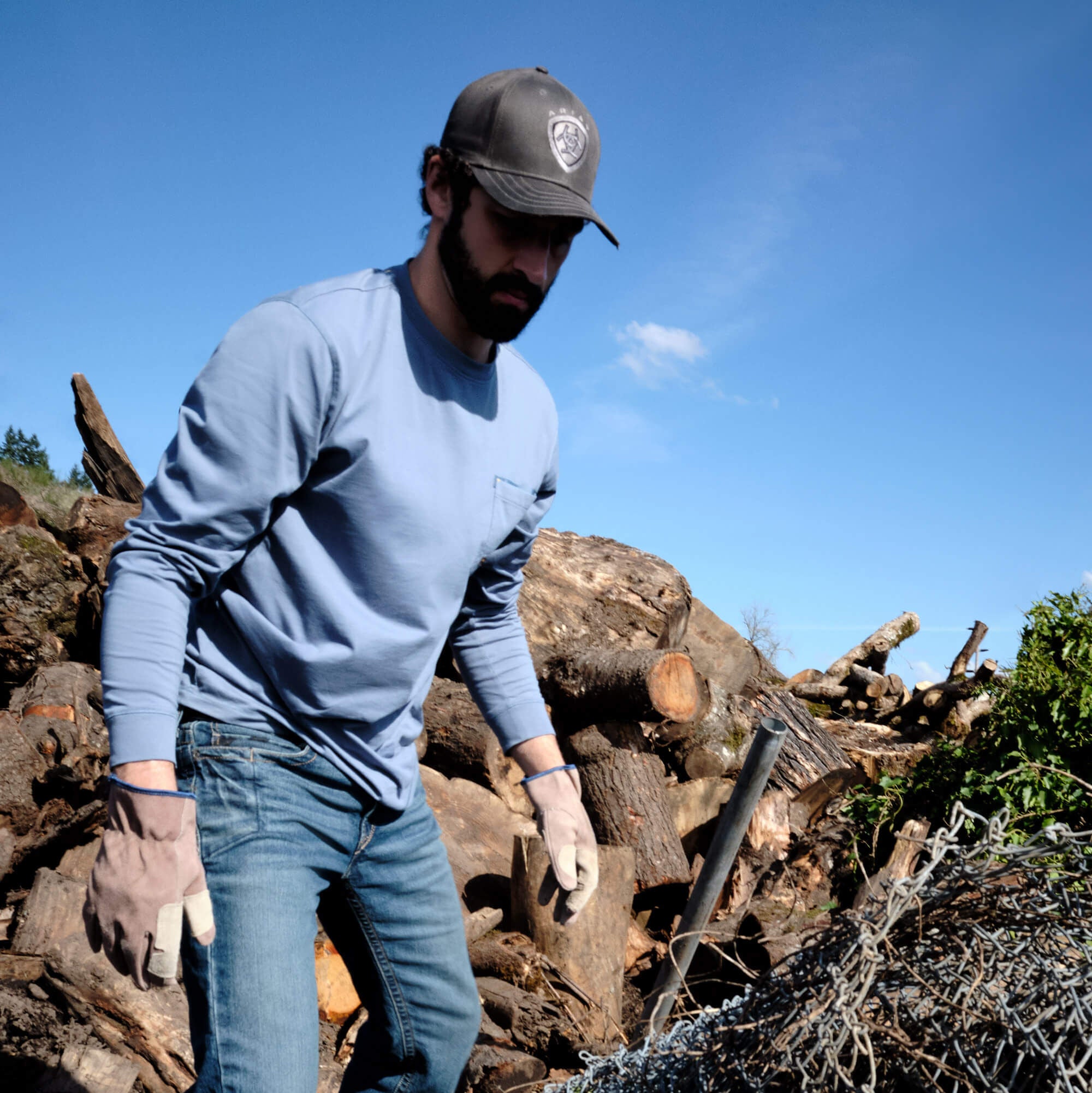 Rebar Workman Logo T-Shirt-Ariat