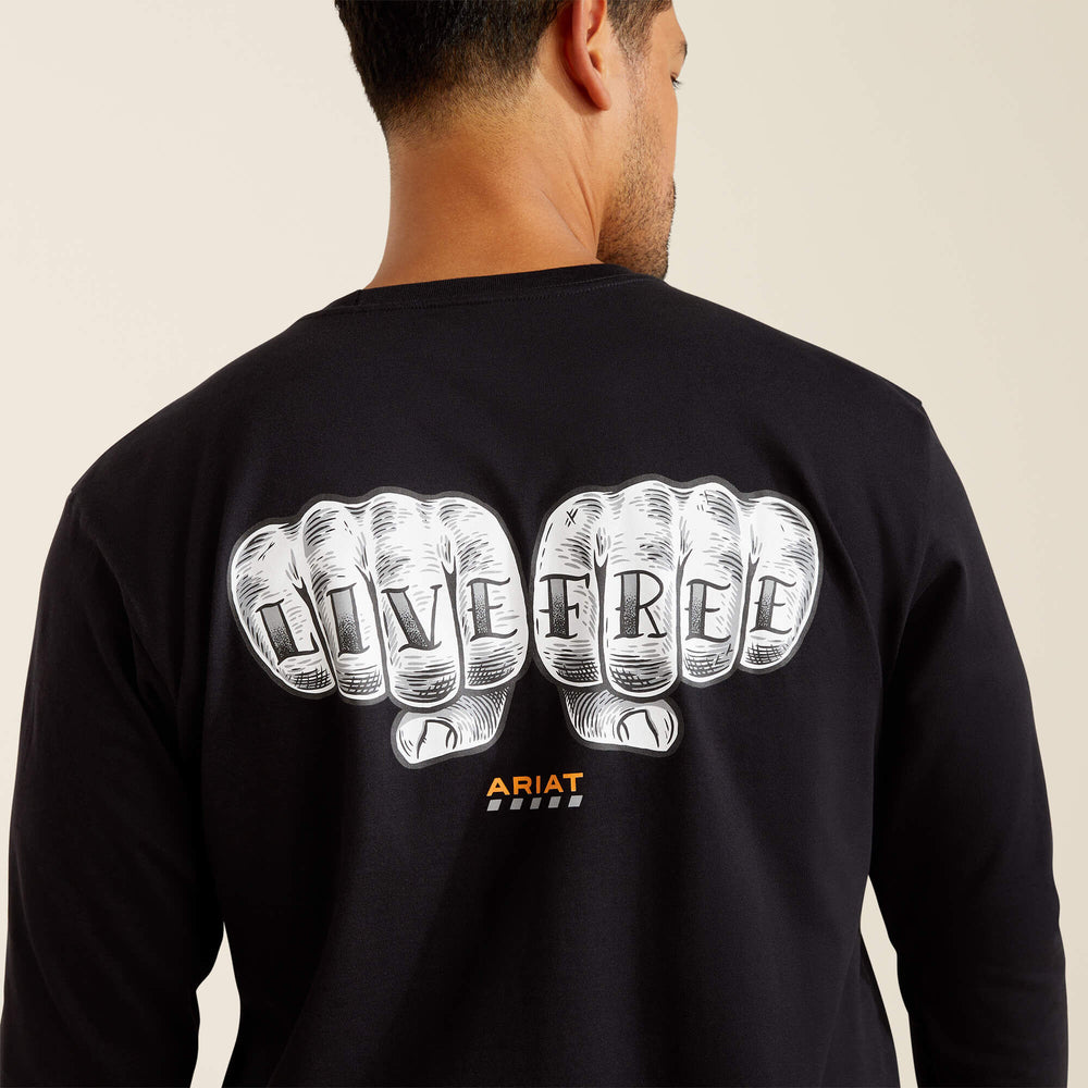 Rebar Cotton Strong Bare Knuckle T-Shirt-Ariat