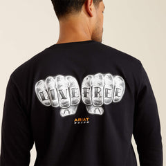 Rebar Cotton Strong Bare Knuckle T-Shirt-Ariat