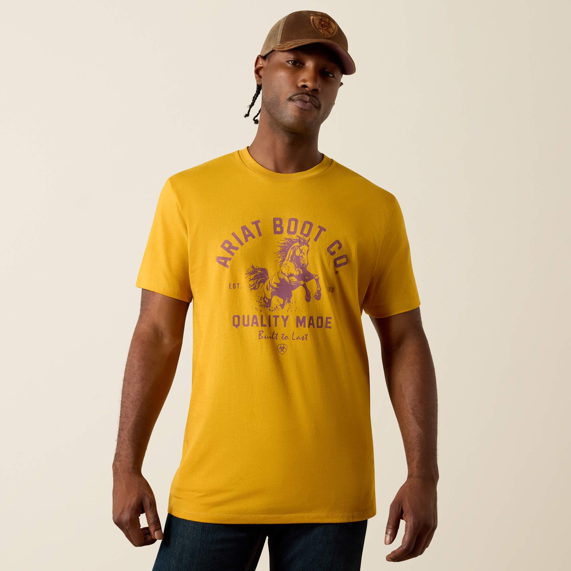 Ariat College Bronc Classic Fit T-Shirt-Ariat