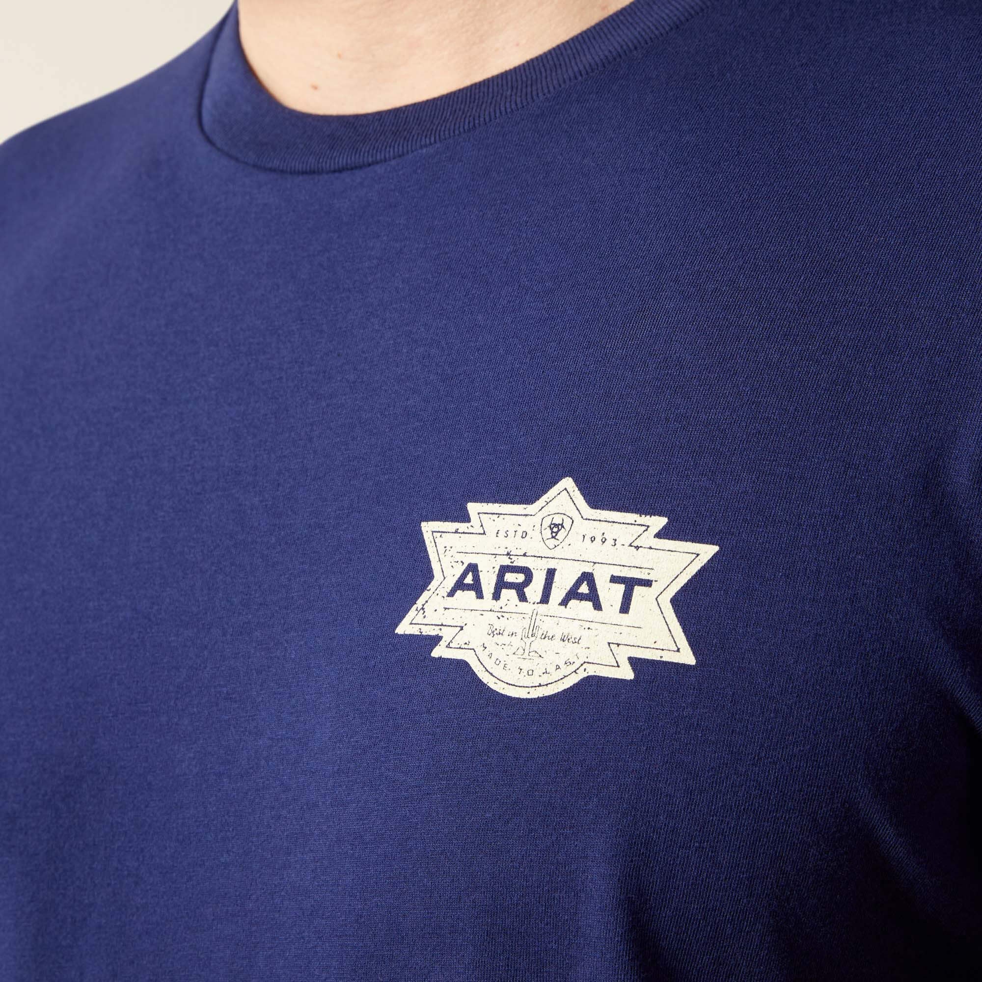 Ariat Mesa Motif Lockup T-Shirt-Ariat