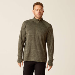 Rebar Gridwork Baselayer 1/4 Zip T-Shirt-Ariat