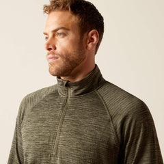 Rebar Gridwork Baselayer 1/4 Zip T-Shirt-Ariat