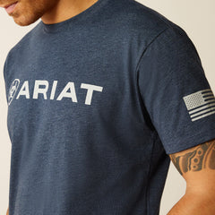 Ariat Shield Flag T-Shirt-Ariat