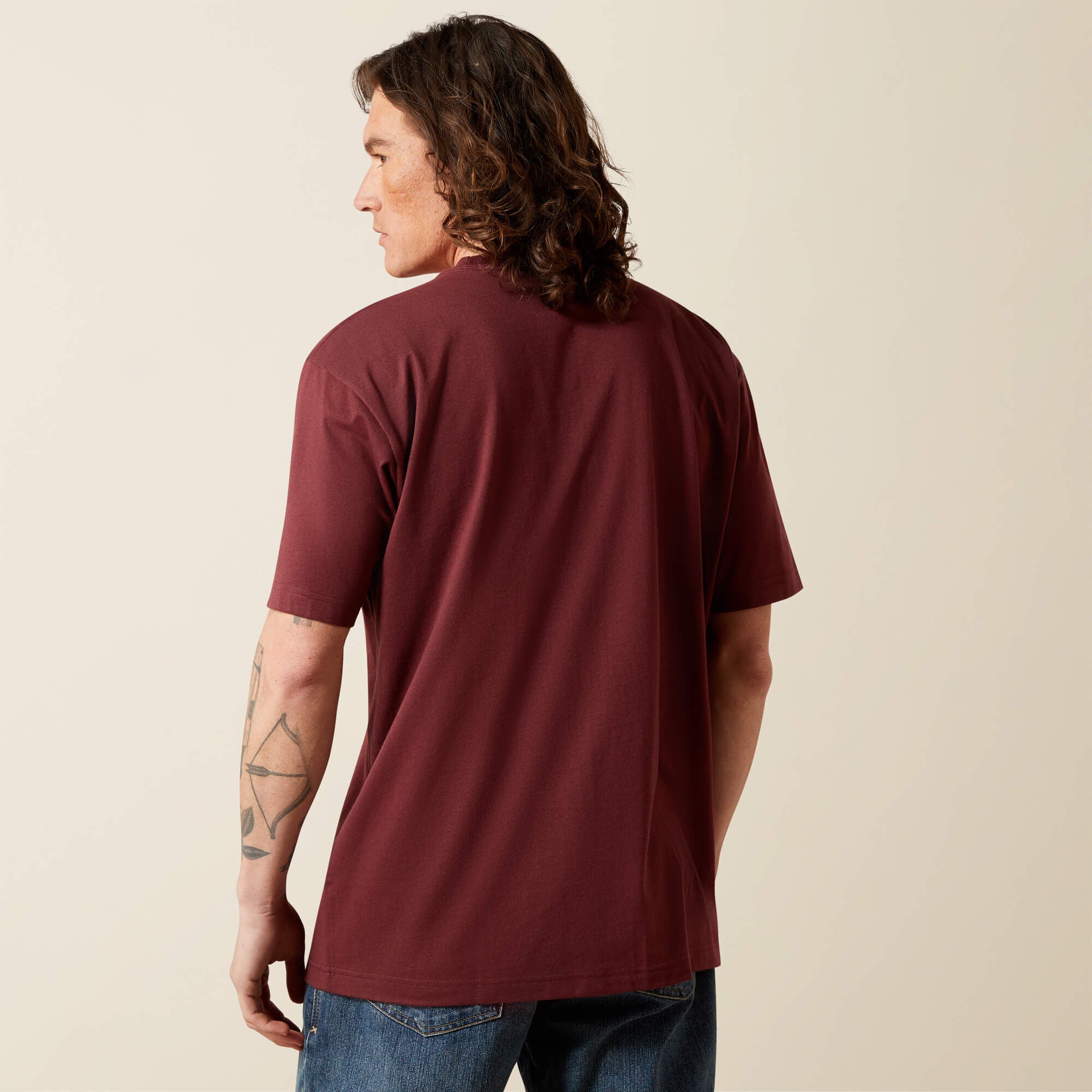 Rebar Cotton Strong Standard Pocket T-Shirt-Ariat