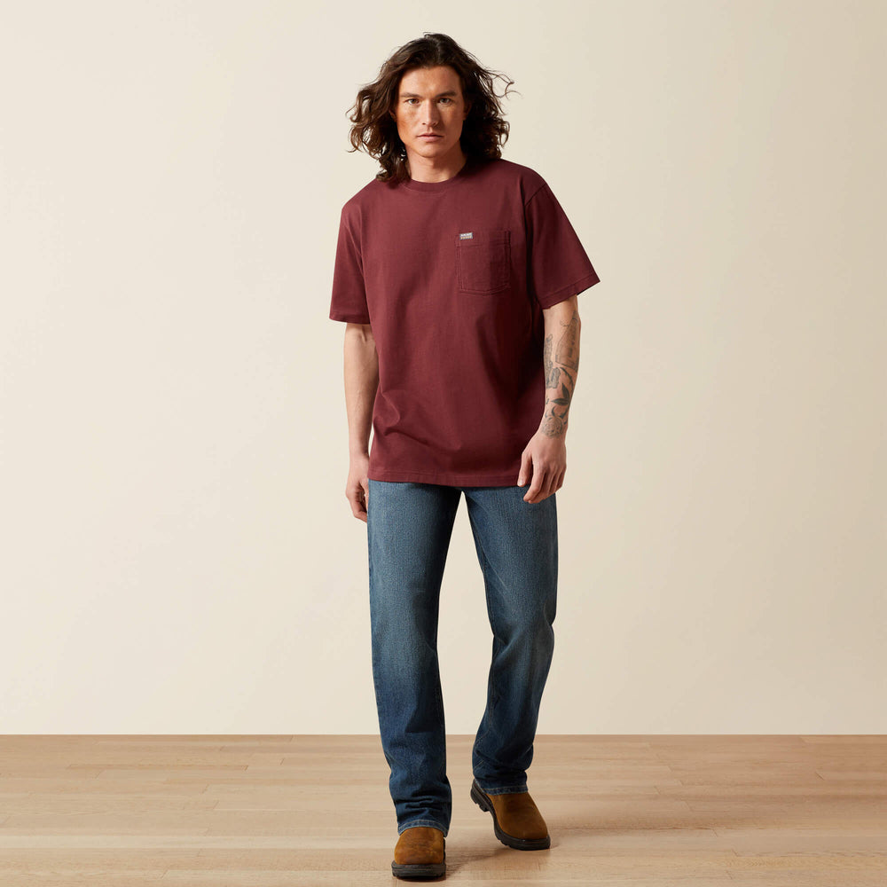 Rebar Cotton Strong Standard Pocket T-Shirt-Ariat