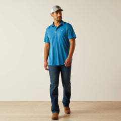 Welded TEK Fitted Short Sleeve Polo-Ariat