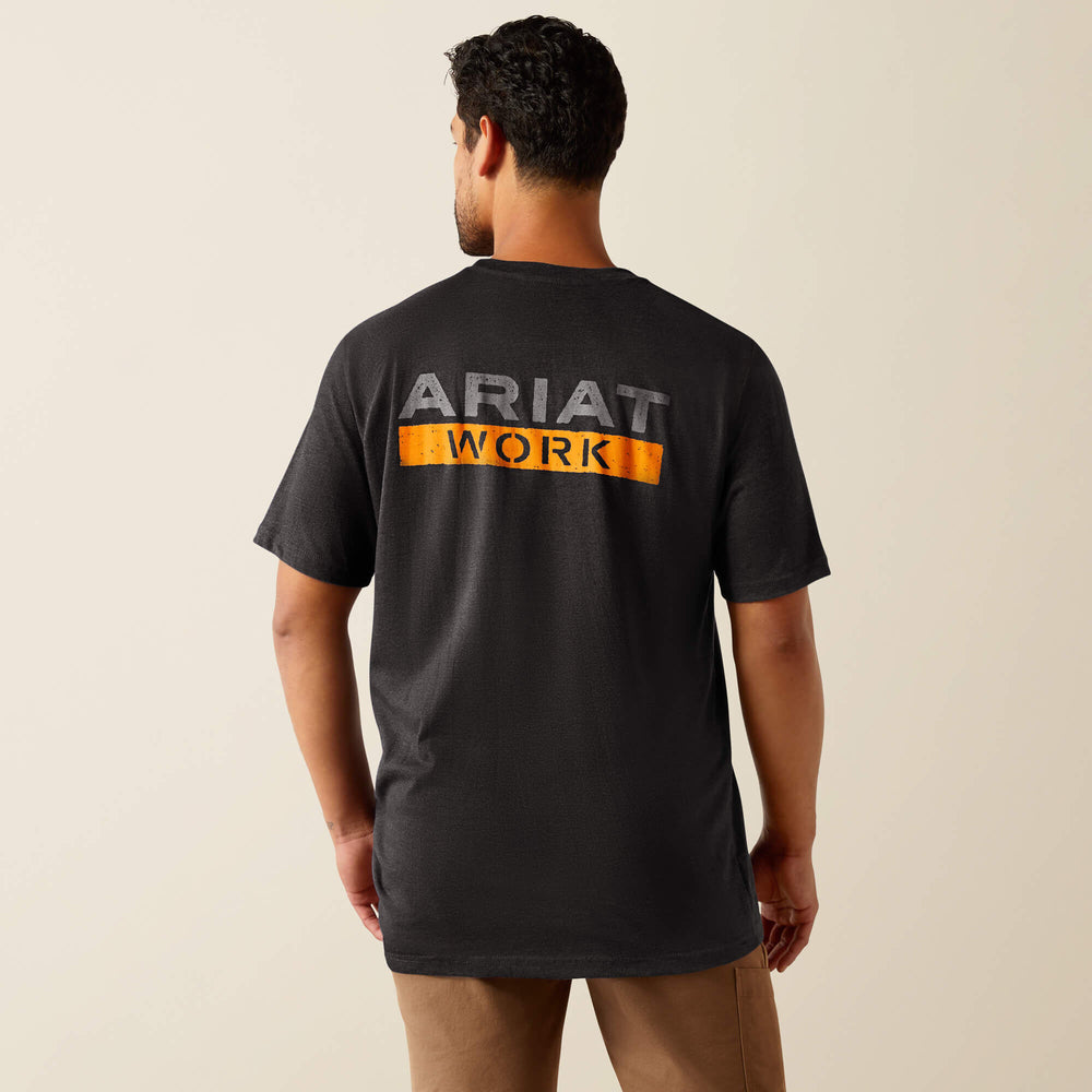 Rebar Cotton Strong Logo T-Shirt-Ariat