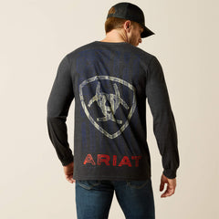 Ariat Stamped Freedom Classic Fit Long Sleeve T-Shirt-Ariat