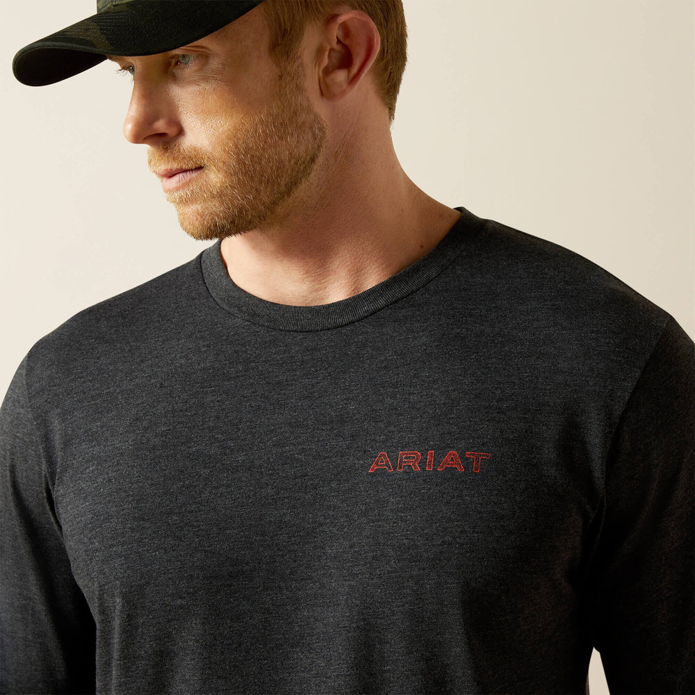 Ariat Stamped Freedom Classic Fit Long Sleeve T-Shirt-Ariat