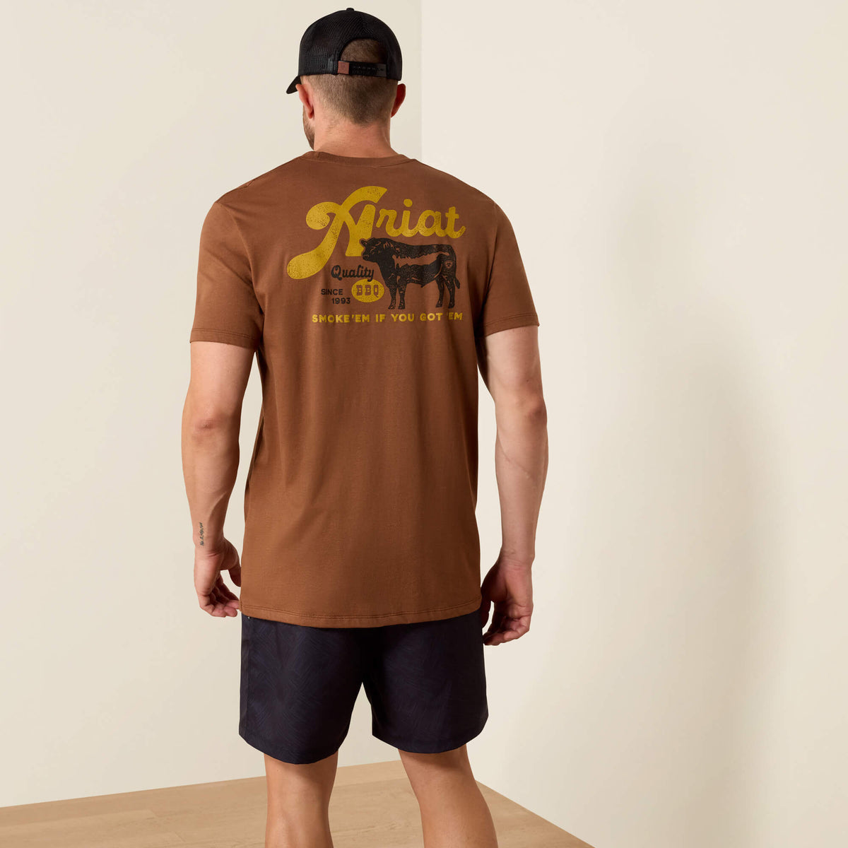 Ariat BBQ Smoke Classic Fit T-Shirt-Ariat