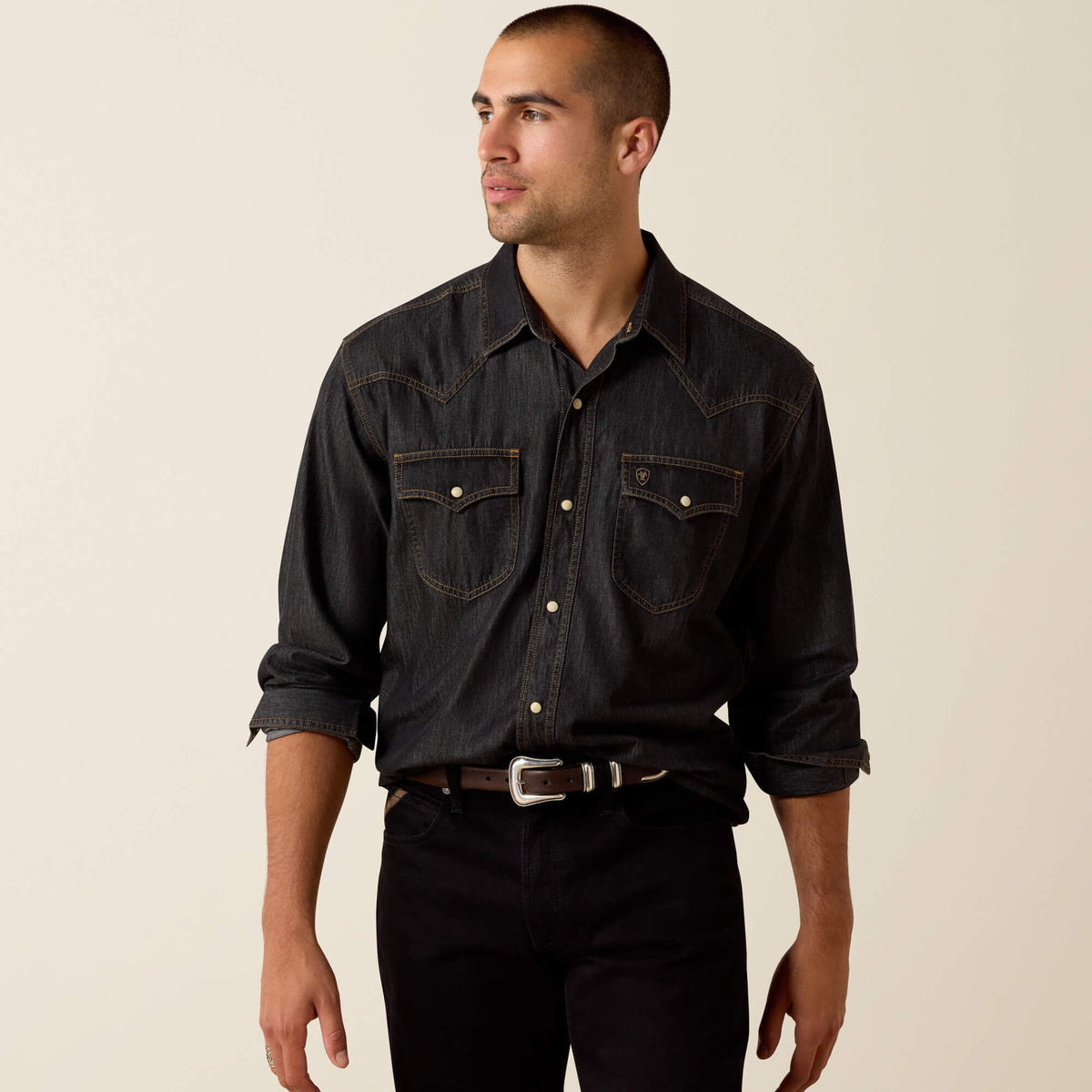 Retro Halford Fitted Snap Shirt-Ariat