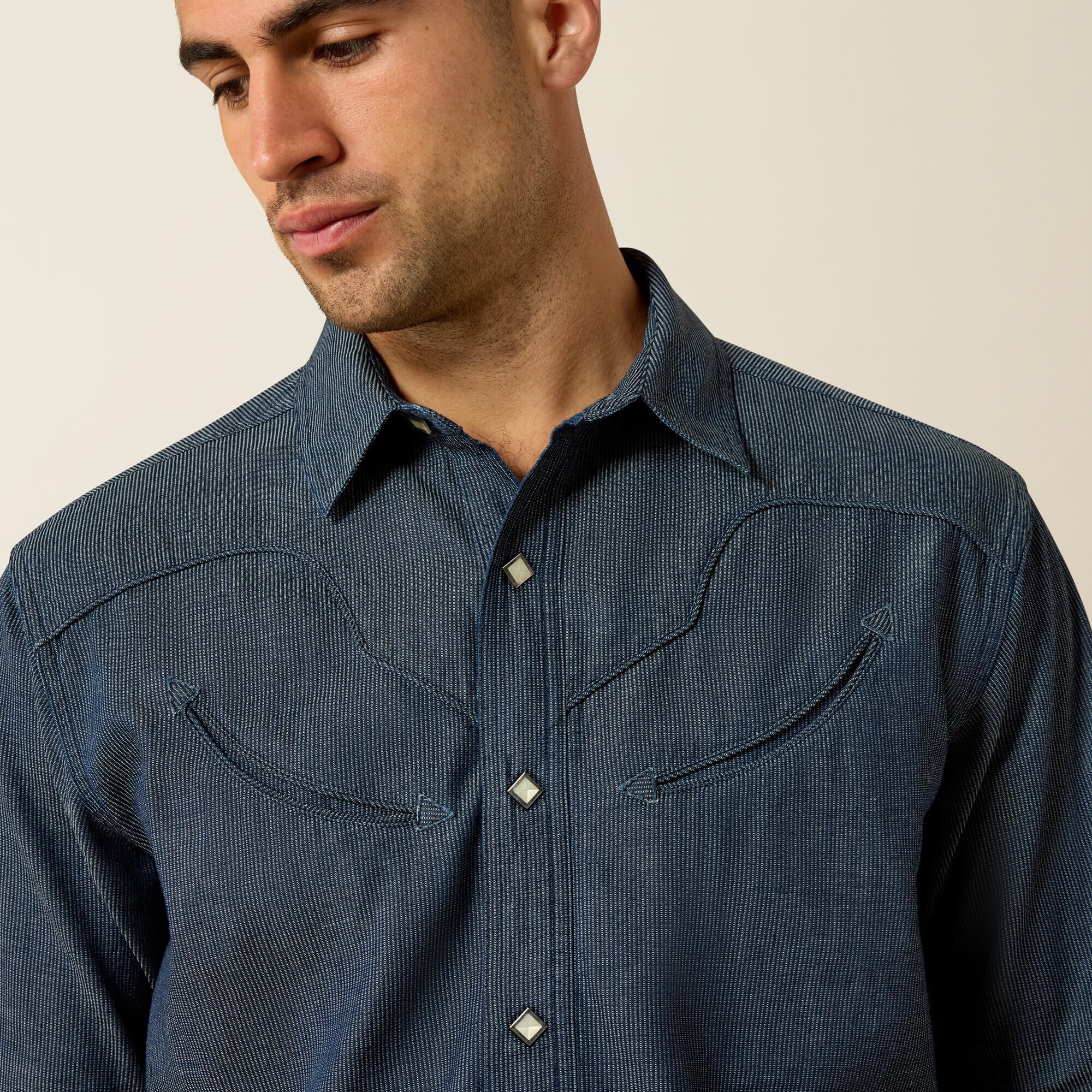 Retro Harlan Fitted Snap Shirt-Ariat