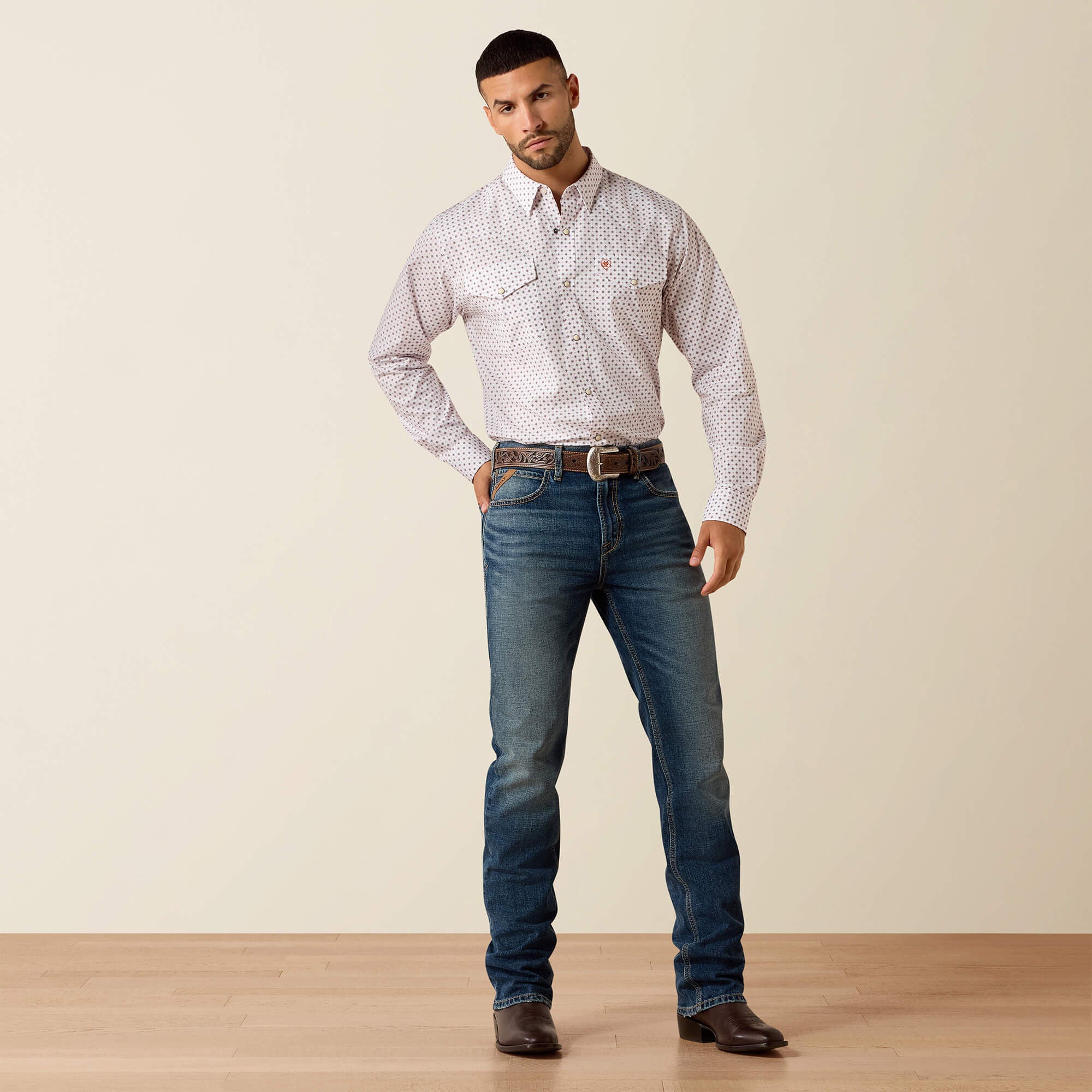 Tony Fitted Snap Shirt-Ariat
