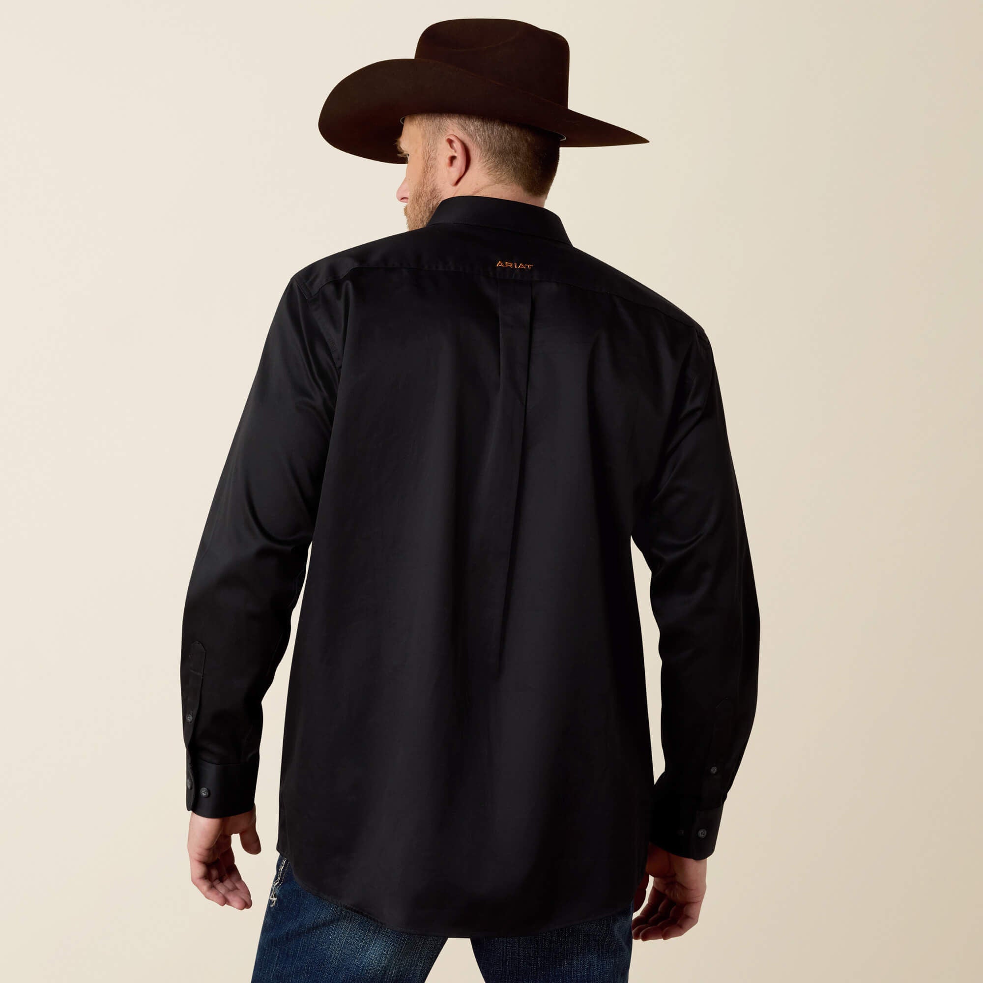 Solid Twill Classic Fit Shirt-Ariat