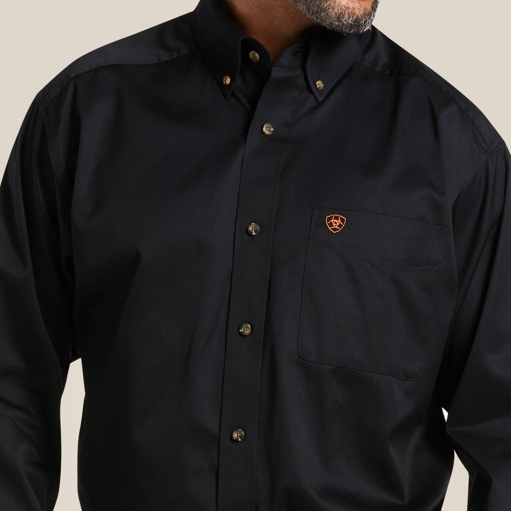 Solid Twill Classic Fit Shirt-Ariat