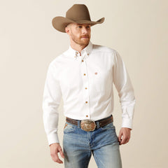 Solid Twill Classic Fit Shirt-Ariat
