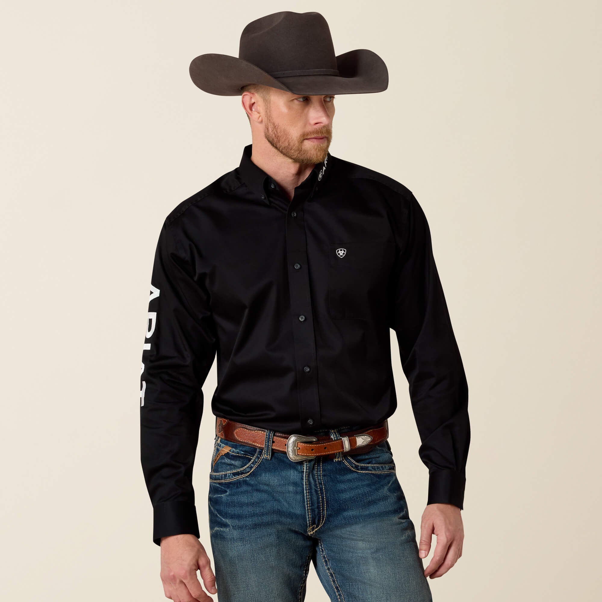 Team Logo Twill Classic Fit Shirt-Ariat