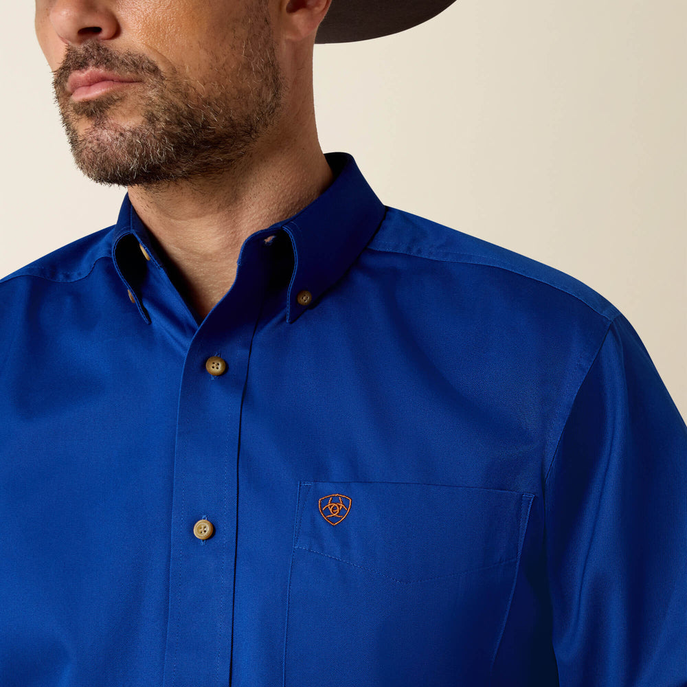 Solid Twill Classic Fit Shirt-Ariat