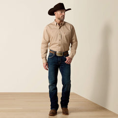 Solid Twill Classic Fit Shirt-Ariat