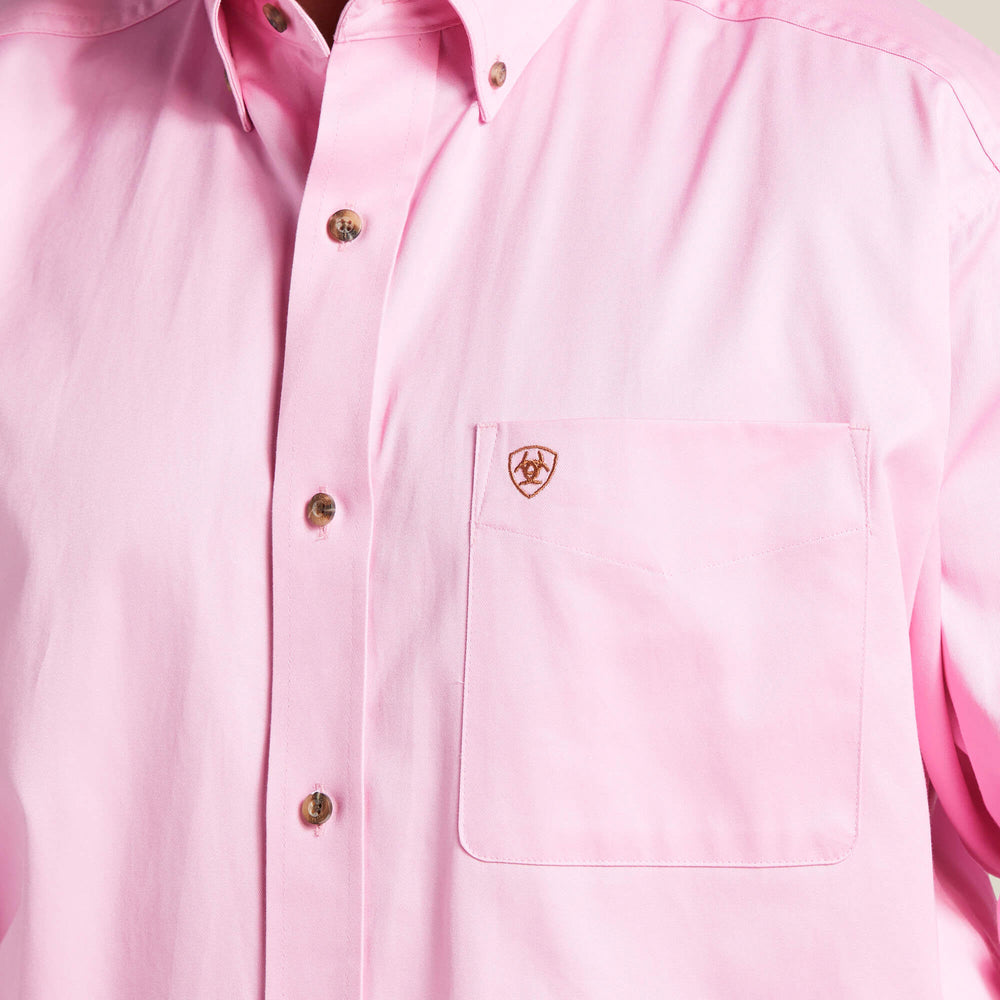 Solid Twill Classic Fit Shirt-Ariat