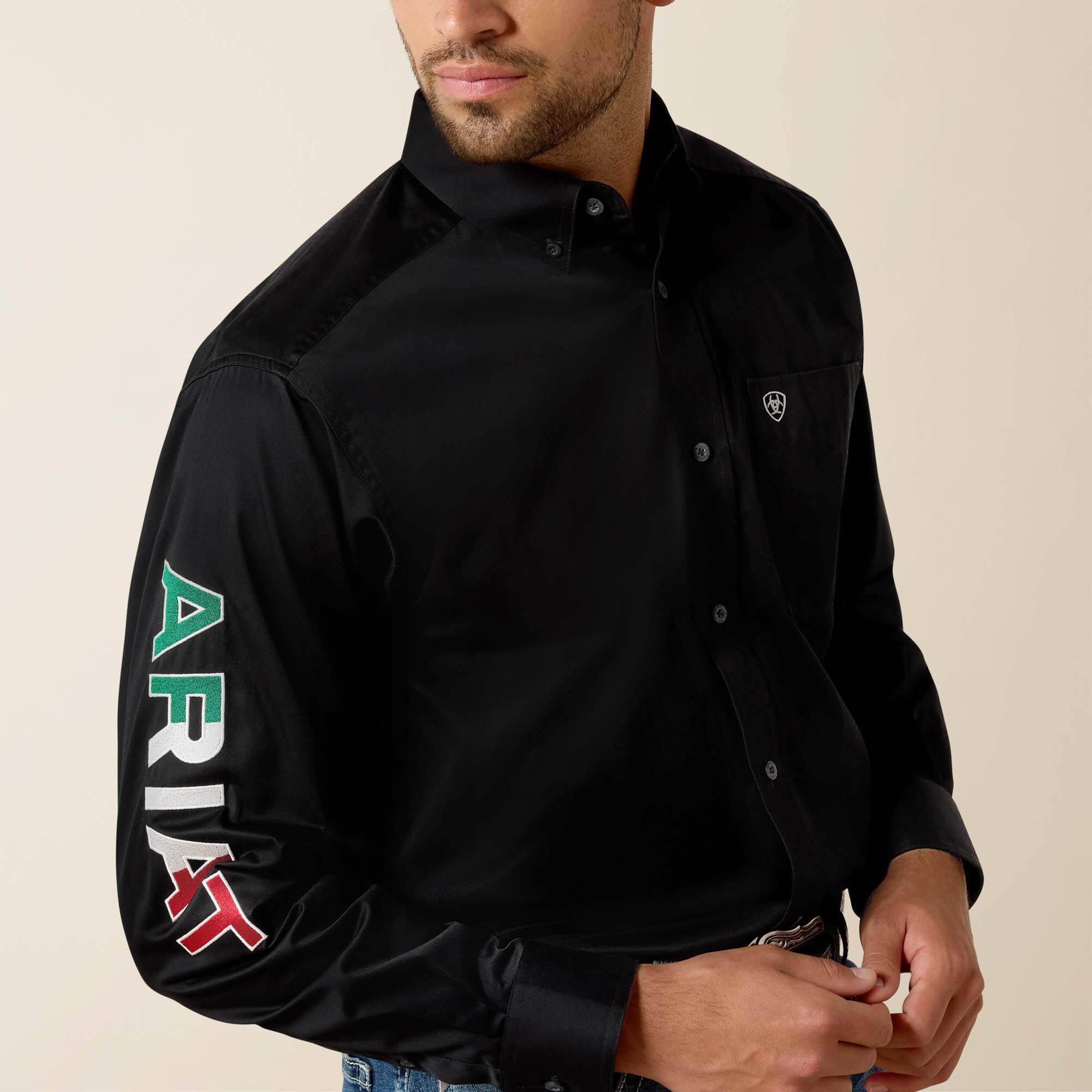 Team Logo Twill Classic Fit Shirt-Ariat