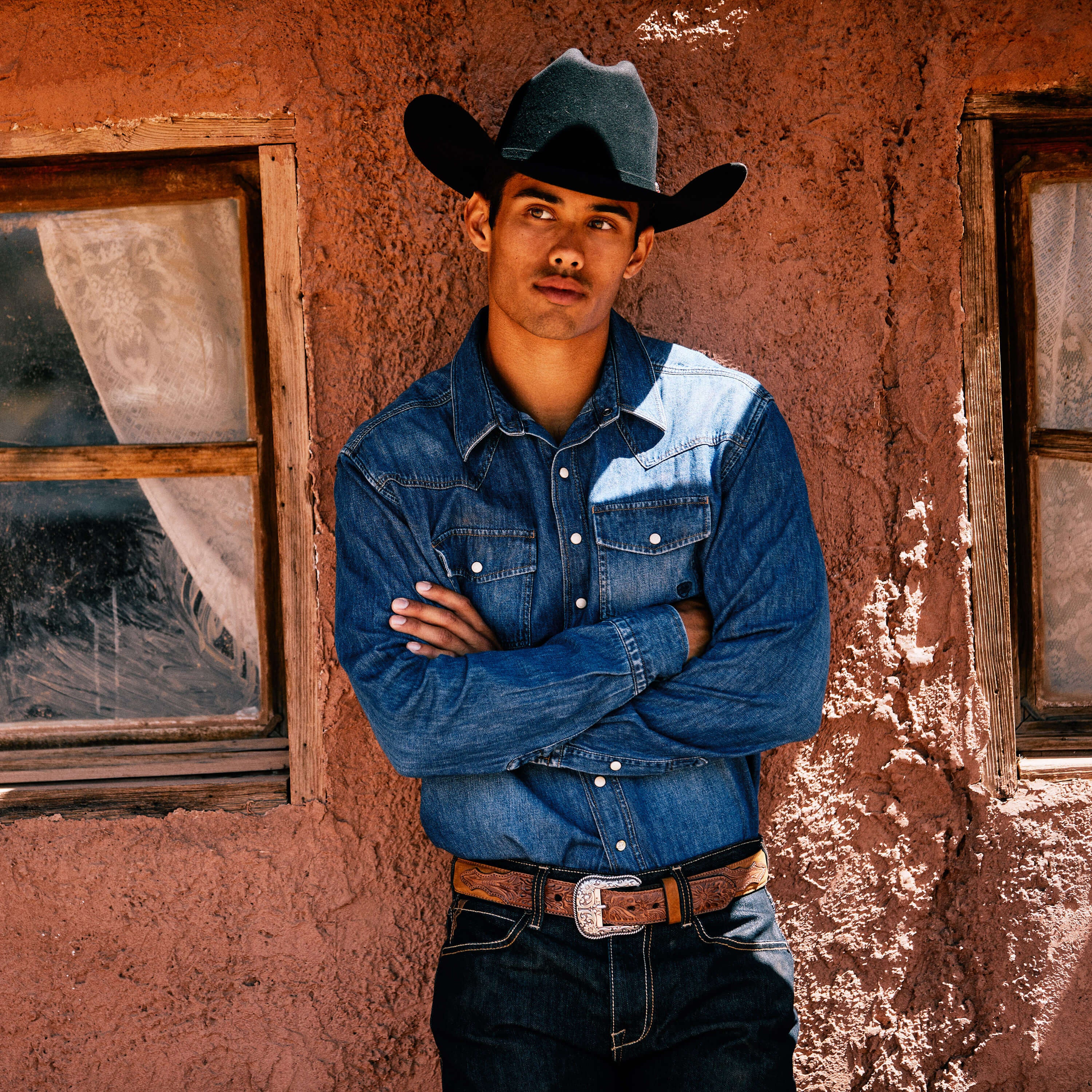 Denim Retro Fit Shirt-Ariat