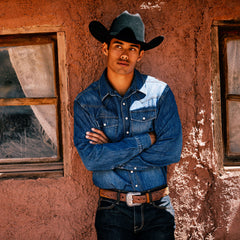 Denim Retro Fit Shirt-Ariat