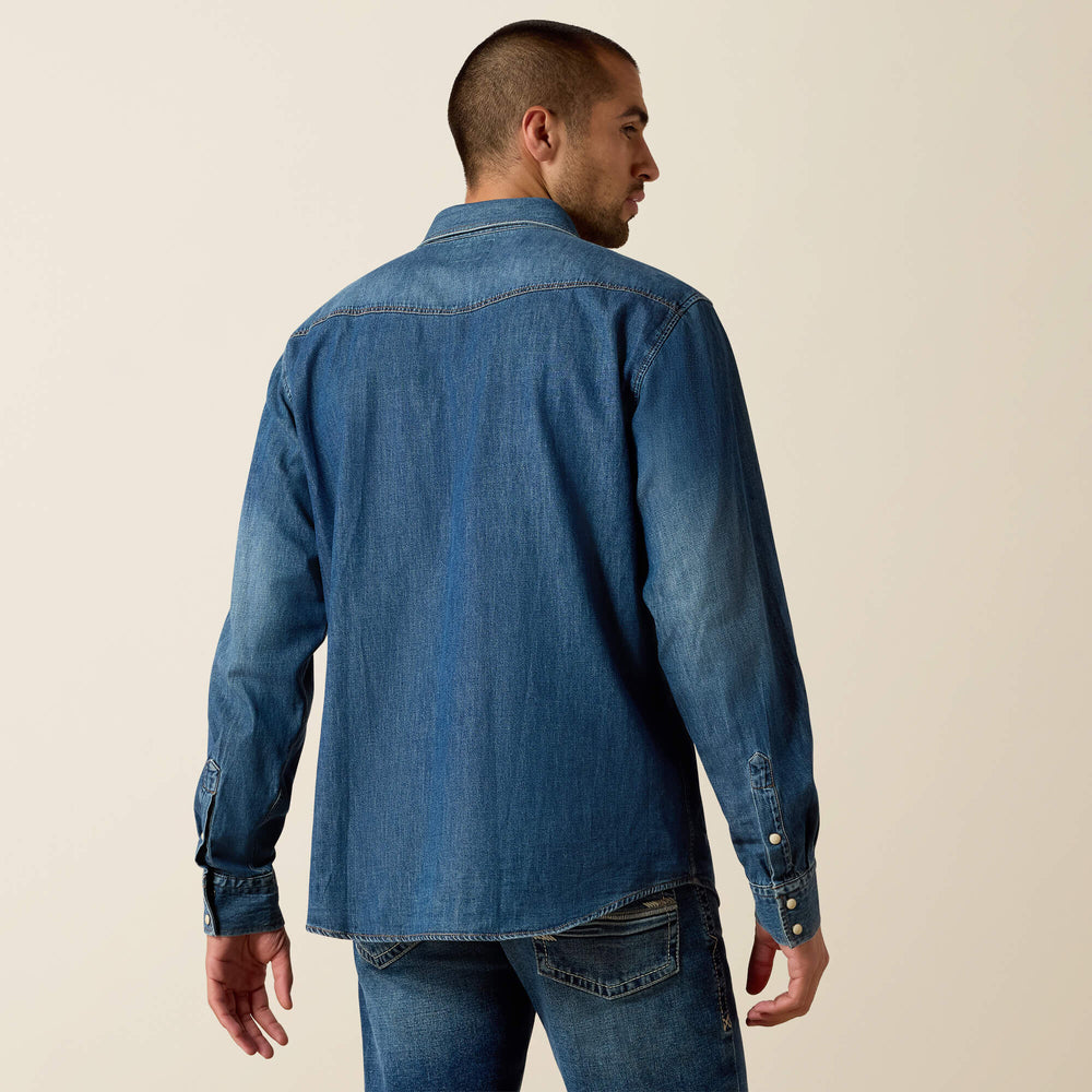 Denim Retro Fit Shirt-Ariat