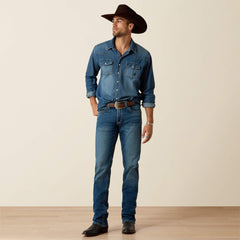 Denim Retro Fit Shirt-Ariat