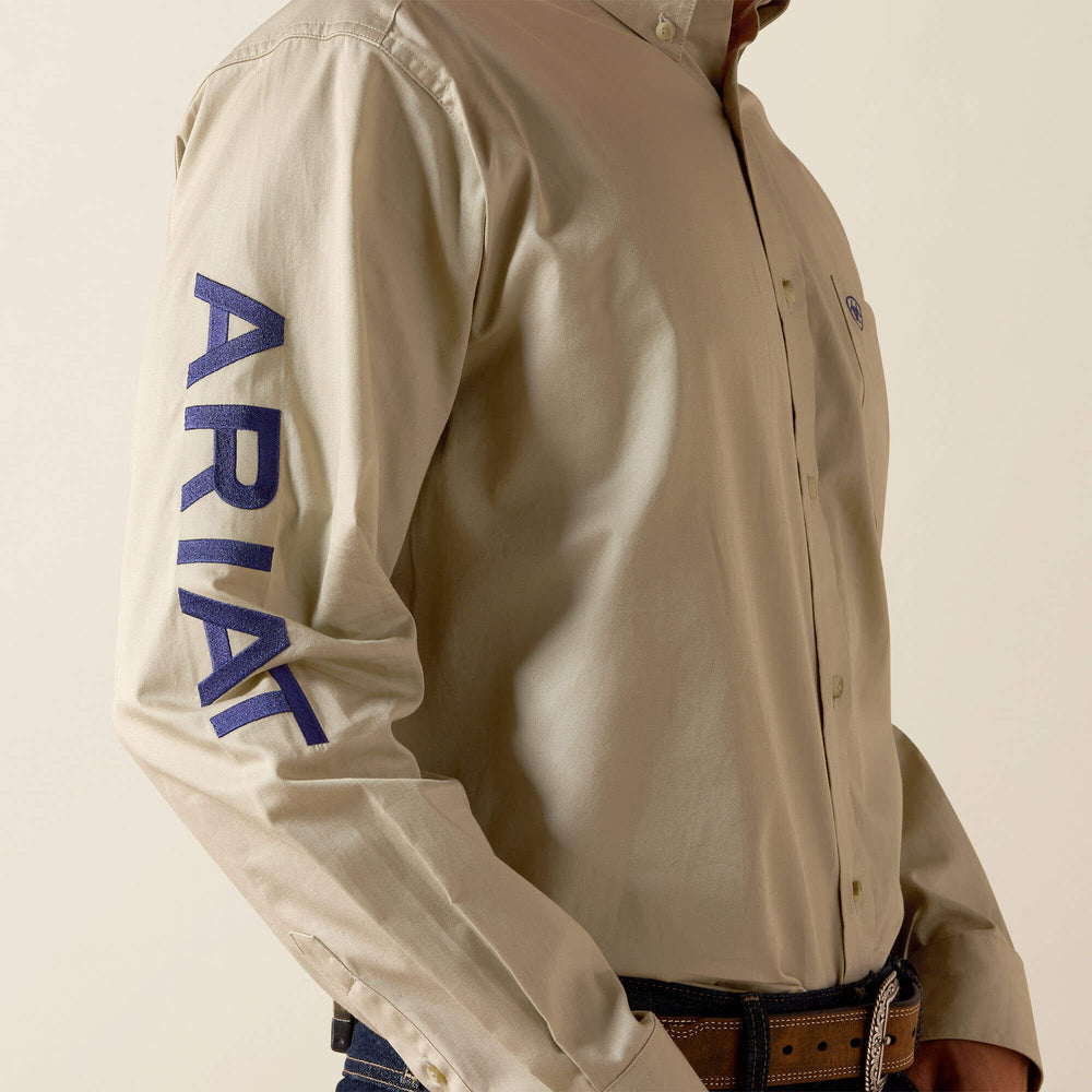 Team Logo Lightweight Twill Classic Fit Shirt-Ariat
