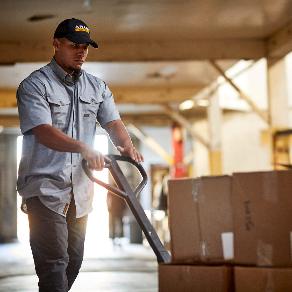 Rebar Made Tough VentTEK DuraStretch Work Shirt-Ariat
