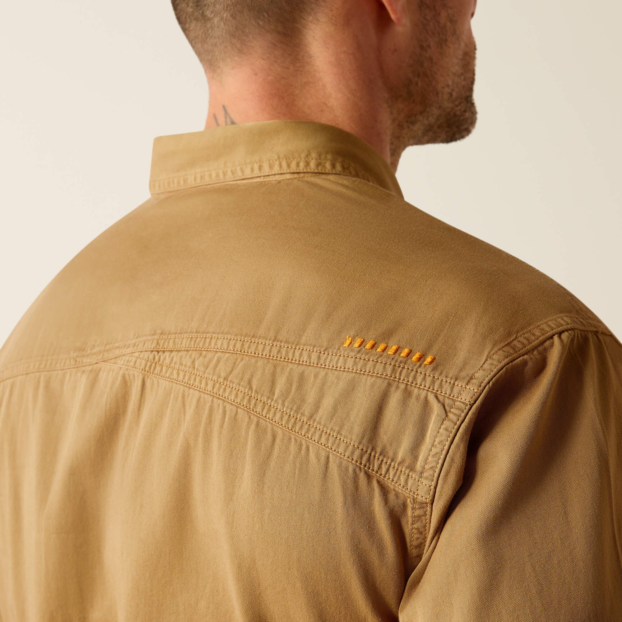 Rebar Washed Twill Work Shirt-Ariat
