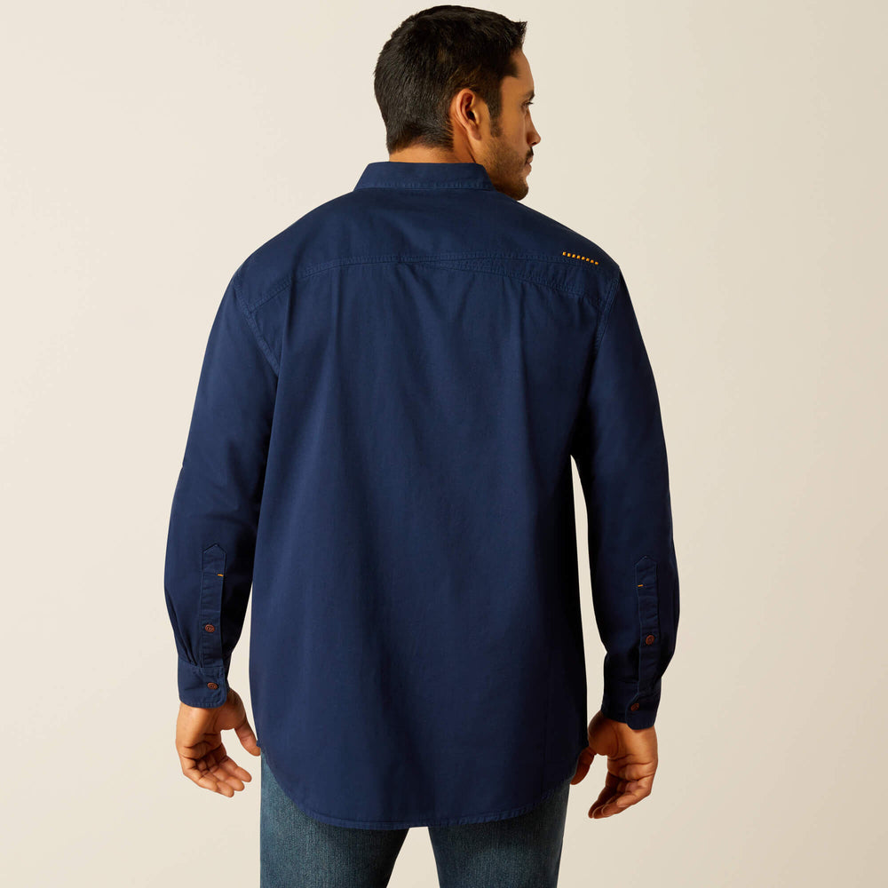 Rebar Washed Twill Work Shirt-Ariat